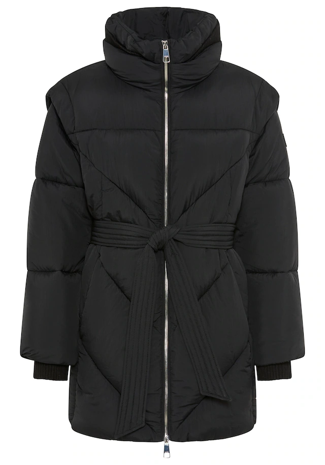 BOSS ORANGE Steppjacke »Piobella Premium Damenmode« Regular Fit, tailliert, mit Gürtel