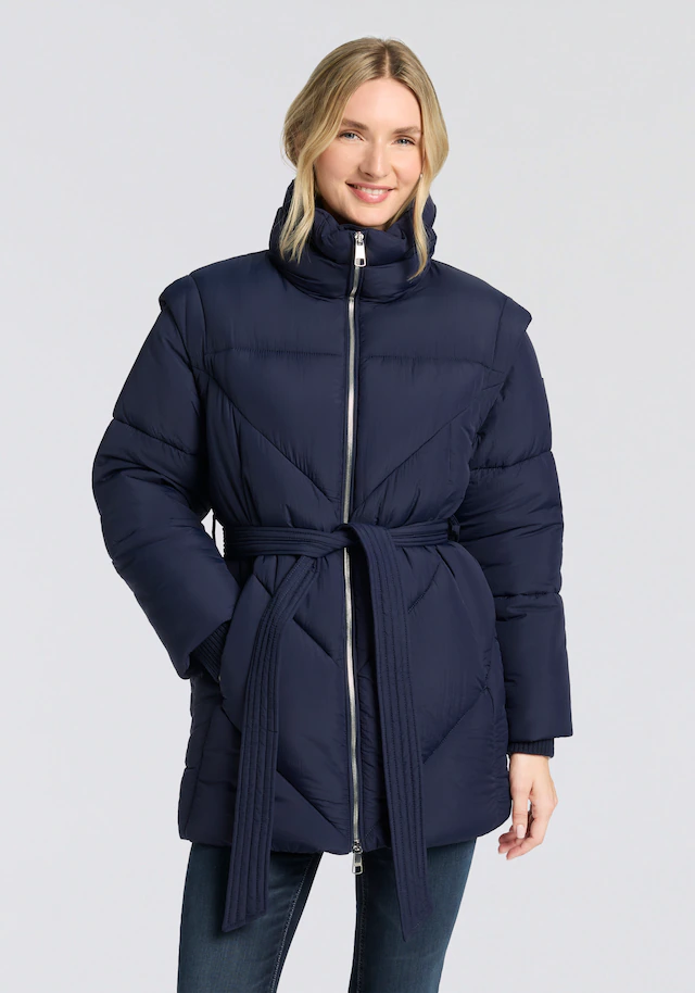 BOSS ORANGE Steppjacke »Piobella Premium Damenmode« Regular Fit, tailliert, mit Gürtel