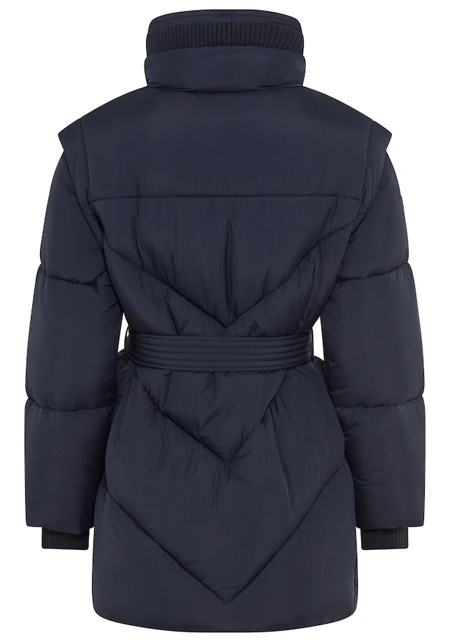 BOSS ORANGE Steppjacke »Piobella Premium Damenmode« Regular Fit, tailliert, mit Gürtel