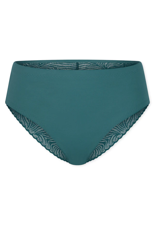 Schiesser Taillenslip »Invisible Soft Lace« 0, Single Jersey, Lasercut-Abschlüsse, Spitzeneinsatz hinten