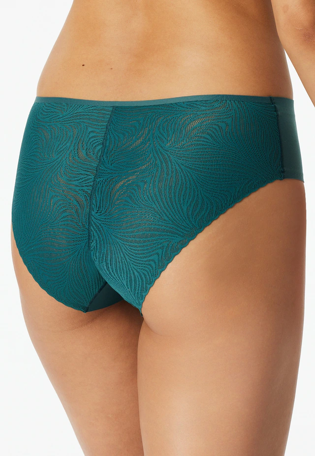 Schiesser Taillenslip »Invisible Soft Lace« 0, Single Jersey, Lasercut-Abschlüsse, Spitzeneinsatz hinten