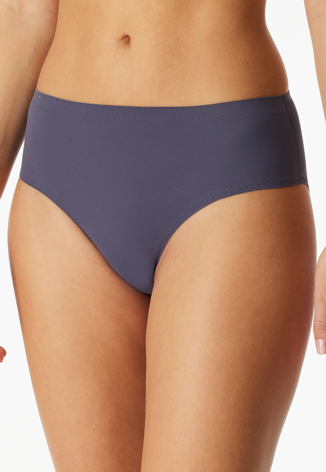 Schiesser Taillenslip »Invisible Soft Lace« 0, Single Jersey, Lasercut-Abschlüsse, Spitzeneinsatz hinten
