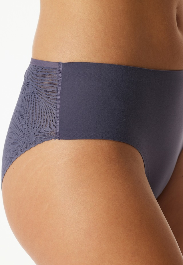 Schiesser Taillenslip »Invisible Soft Lace« 0, Single Jersey, Lasercut-Abschlüsse, Spitzeneinsatz hinten