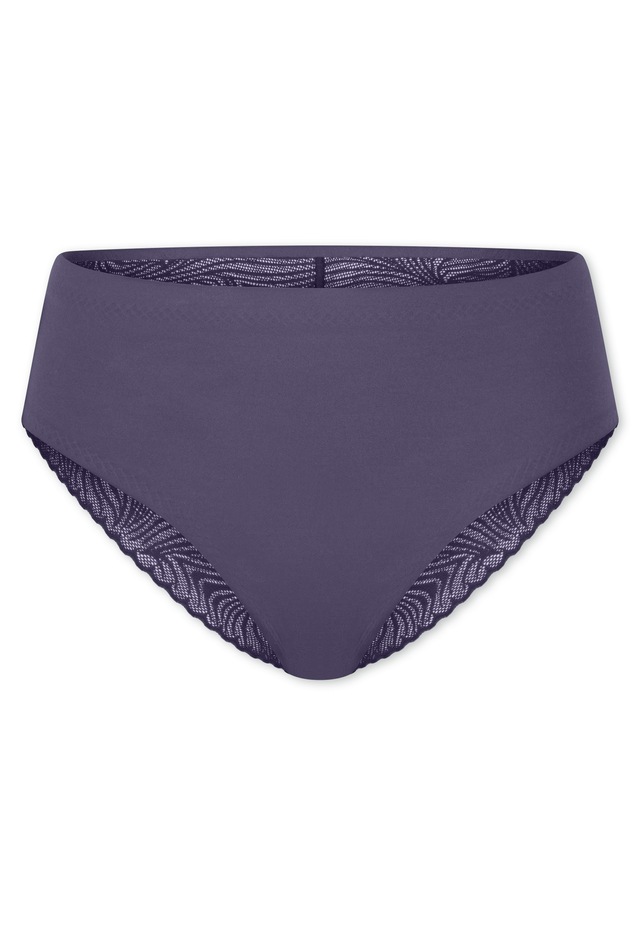 Schiesser Taillenslip »Invisible Soft Lace« 0, Single Jersey, Lasercut-Abschlüsse, Spitzeneinsatz hinten
