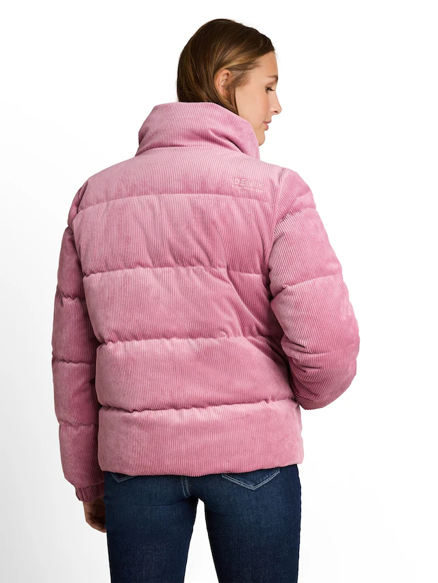 TOM TAILOR Denim Steppjacke ohne Kapuze mit Stehkragen