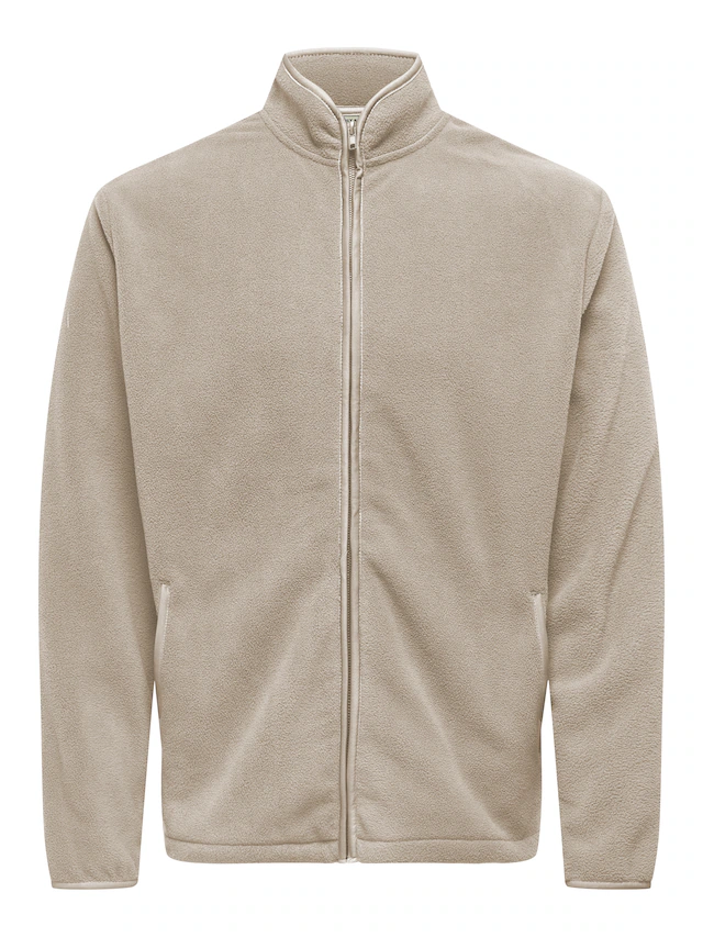 ONLY & SONS Sweatjacke »ONSAKEEM FULL ZIP REG SWEAT OTL«