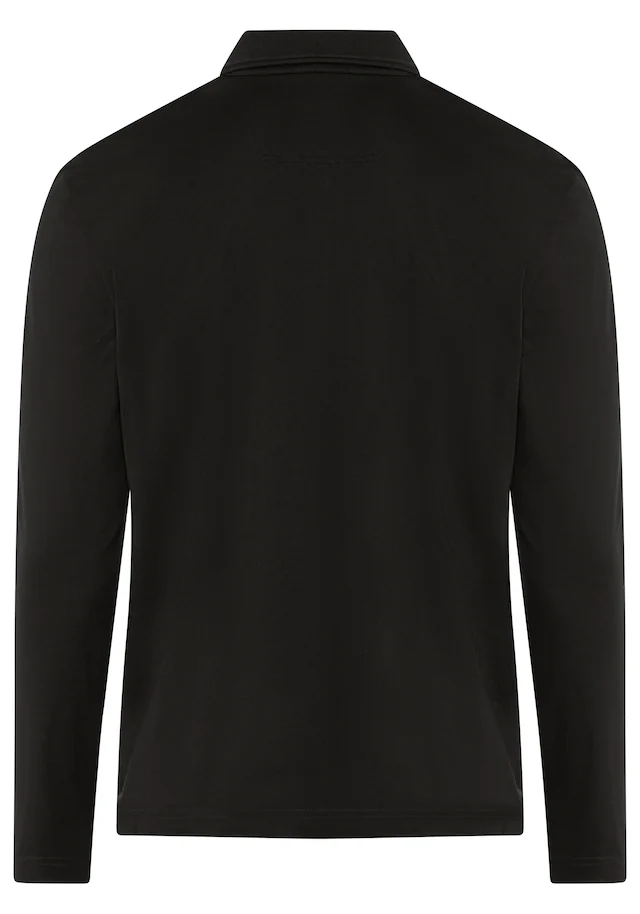 BOSS GREEN Langarm-Poloshirt »Pirol« Langarm, regular fit, Logo-Stickerei