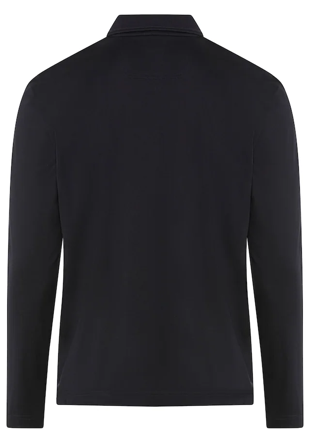BOSS GREEN Langarm-Poloshirt »Pirol« Langarm, regular fit, Logo-Stickerei