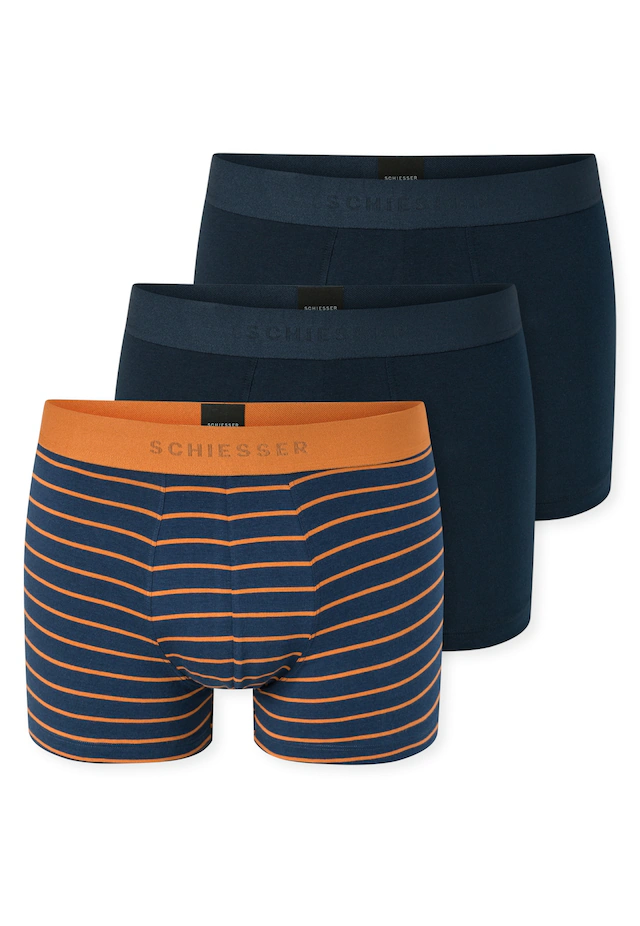 Schiesser Boxer »95/5 Multipacks« ohne Eingriff, softer Logo-Webgummibund