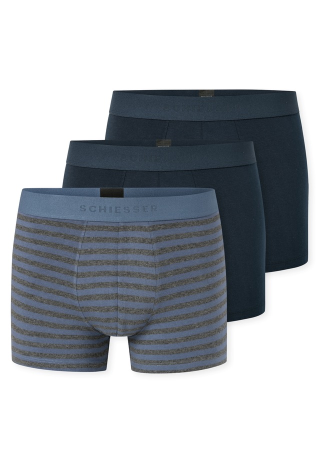 Schiesser Boxer »95/5 Multipacks« ohne Eingriff, softer Logo-Webgummibund