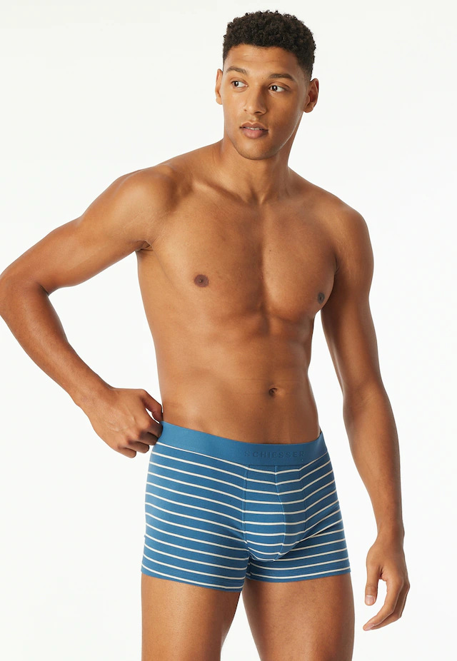 Schiesser Boxer »95/5 Multipacks« ohne Eingriff, softer Logo-Webgummibund