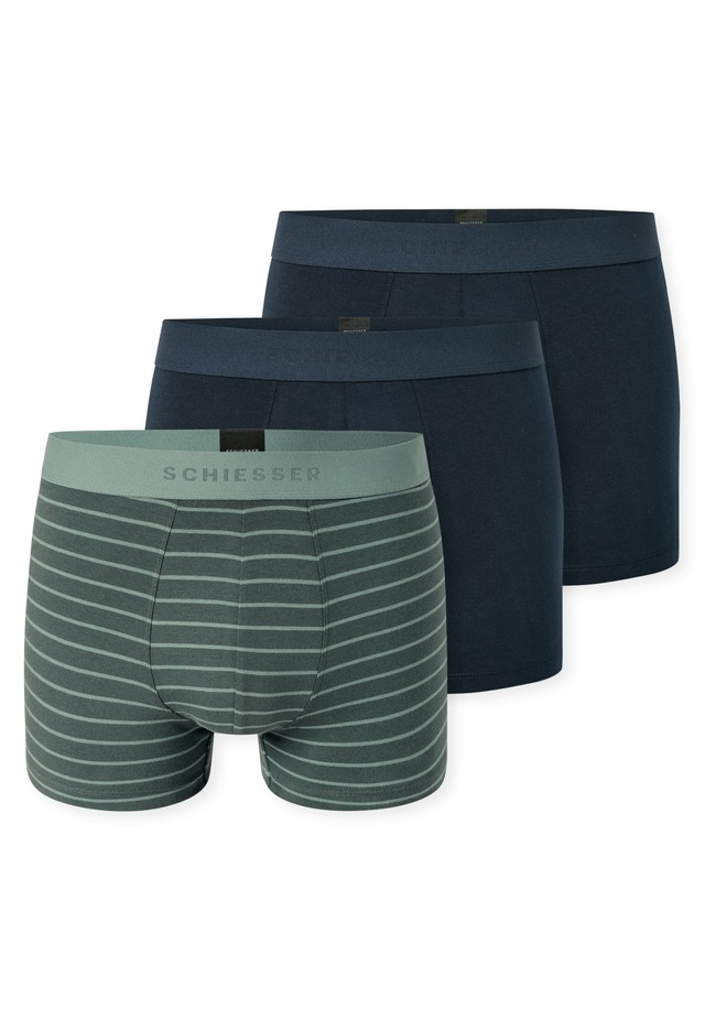 Schiesser Boxer »95/5 Multipacks« ohne Eingriff, softer Logo-Webgummibund