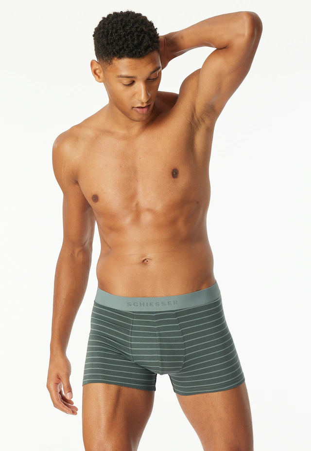Schiesser Boxer »95/5 Multipacks« ohne Eingriff, softer Logo-Webgummibund