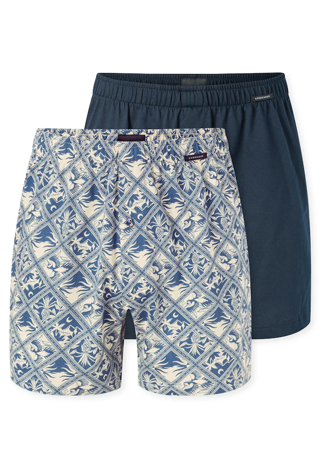 Schiesser Weiter Boxer »Boxershorts Multipacks« ideal als Geschenk, mit Eingriff