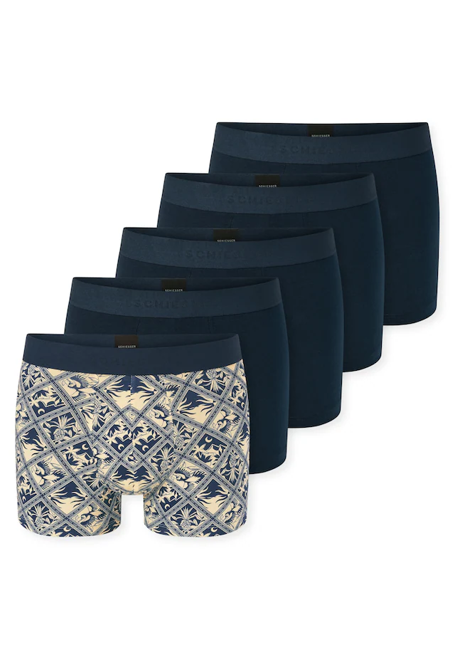 Schiesser Boxershorts »95/5 Multipacks« ohne Eingriff, angenehm weich