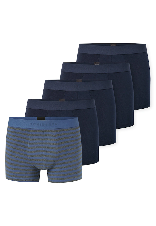Schiesser Boxershorts »95/5 Multipacks« ohne Eingriff, angenehm weich