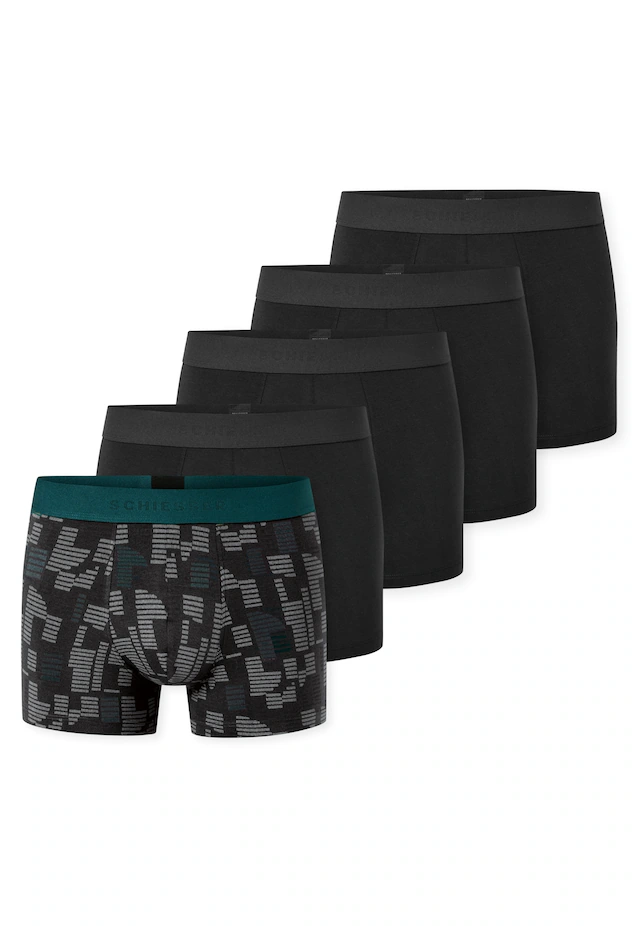 Schiesser Boxershorts »95/5 Multipacks« ohne Eingriff, angenehm weich