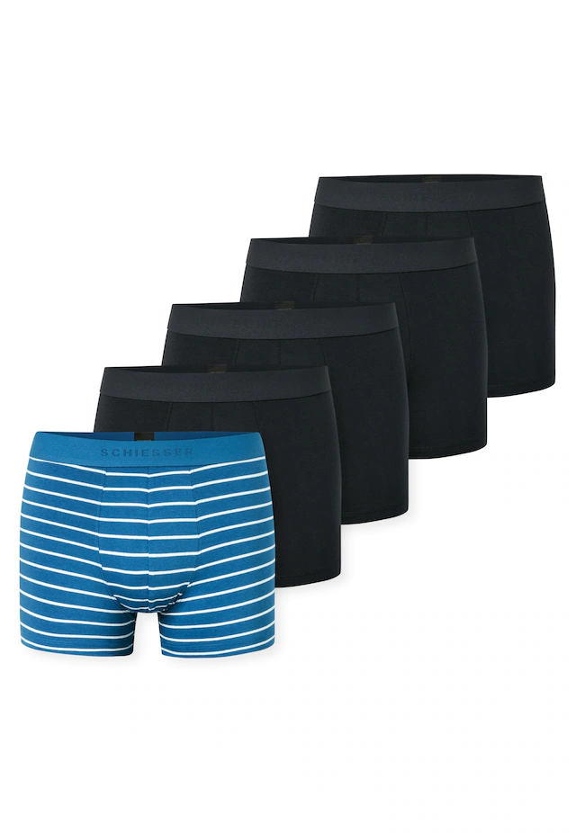 Schiesser Boxershorts »95/5 Multipacks« ohne Eingriff, angenehm weich