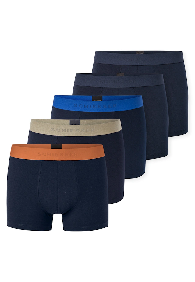 Schiesser Boxershorts »95/5 Multipacks« ohne Eingriff, angenehm weich