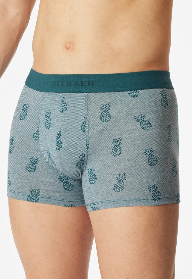Schiesser Boxer »95/5 Multipacks« ohne Eingriff, softer Logo-Webgummibund