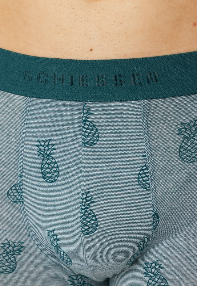 Schiesser Boxer »95/5 Multipacks« ohne Eingriff, softer Logo-Webgummibund