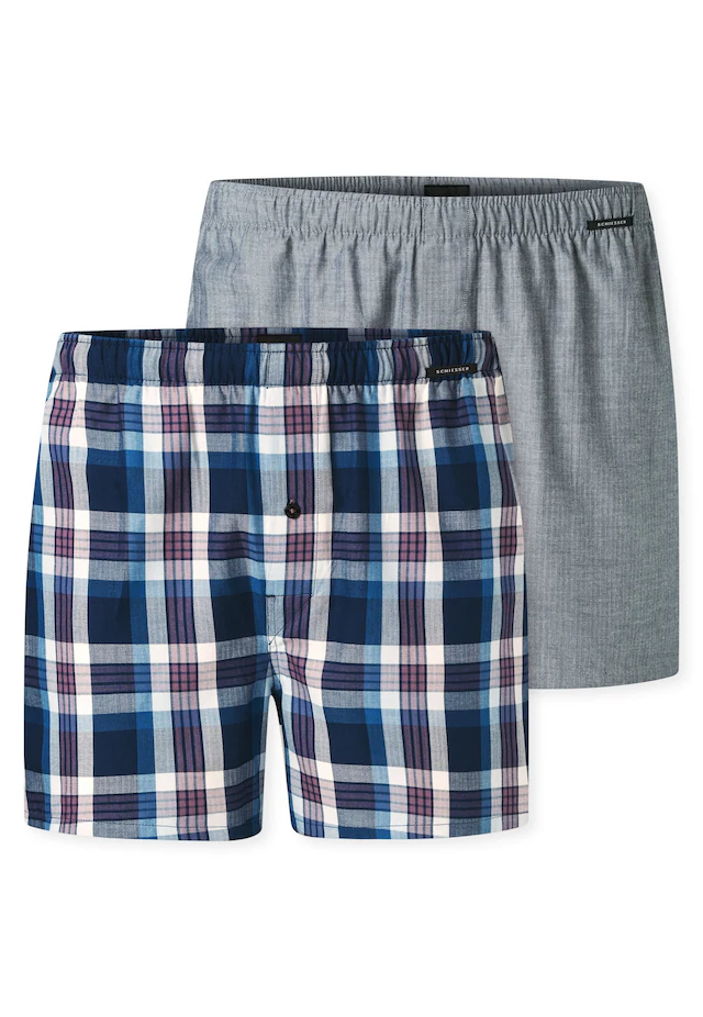 Schiesser Weiter Boxer »Boxershorts Multipacks« mit Eingriff, Knopf