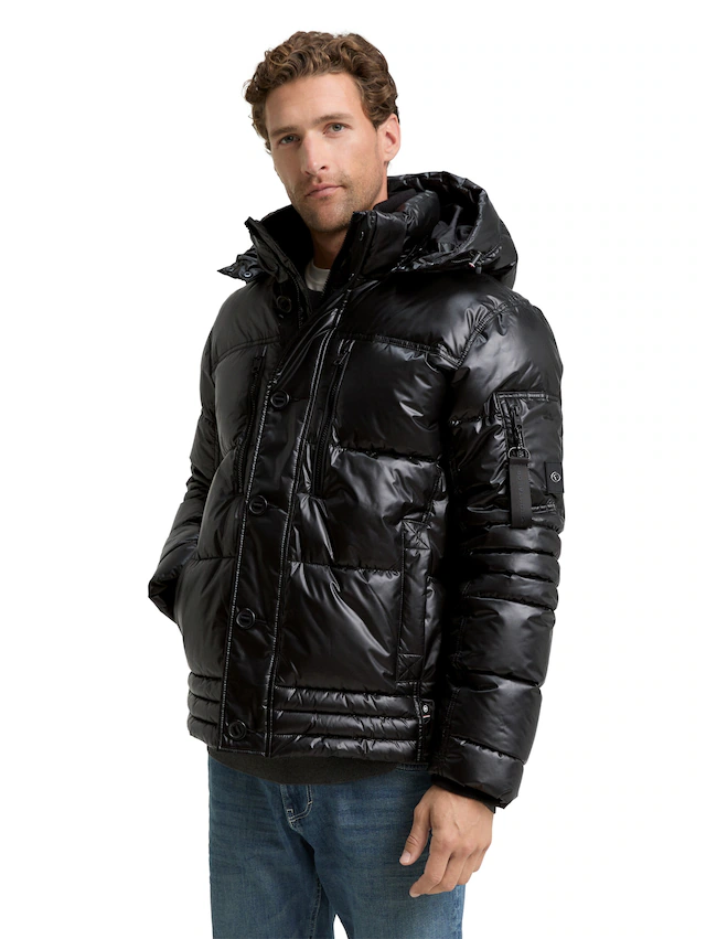 TOM TAILOR Steppjacke mit Kapuze mit Kapuze