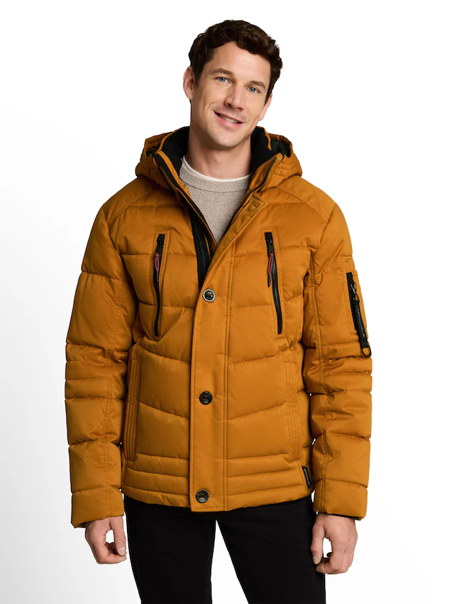 TOM TAILOR Steppjacke mit Kapuze mit Kapuze