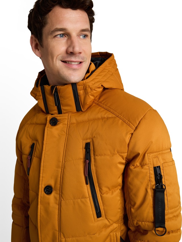 TOM TAILOR Steppjacke mit Kapuze mit Kapuze