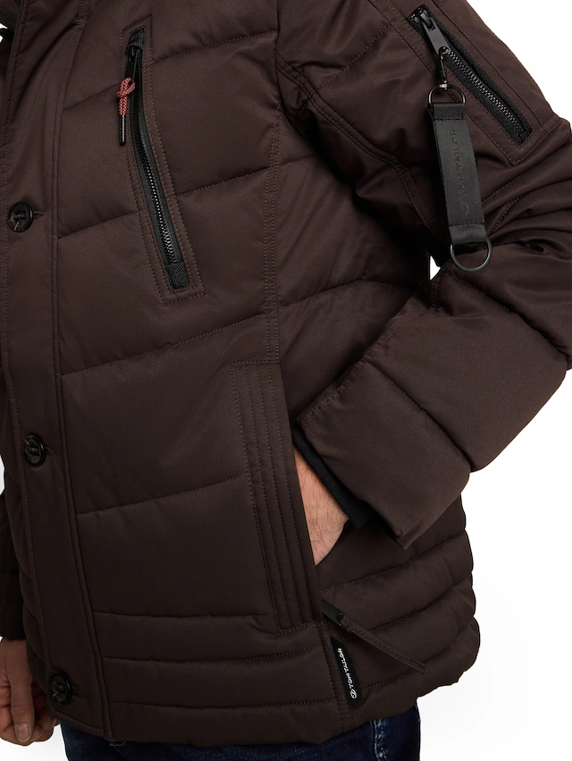 TOM TAILOR Steppjacke mit Kapuze mit Kapuze