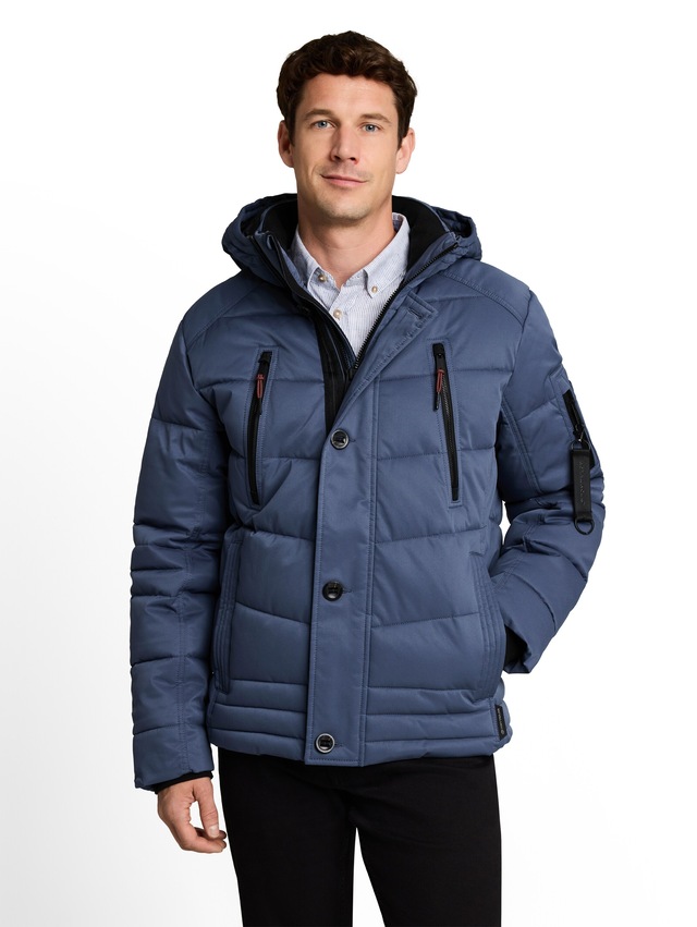 TOM TAILOR Steppjacke mit Kapuze mit Kapuze