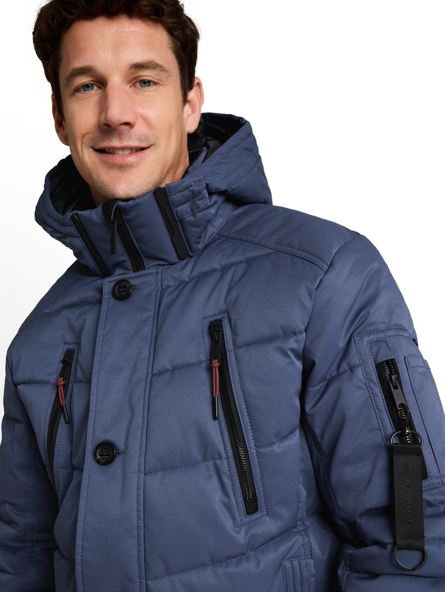 TOM TAILOR Steppjacke mit Kapuze mit Kapuze