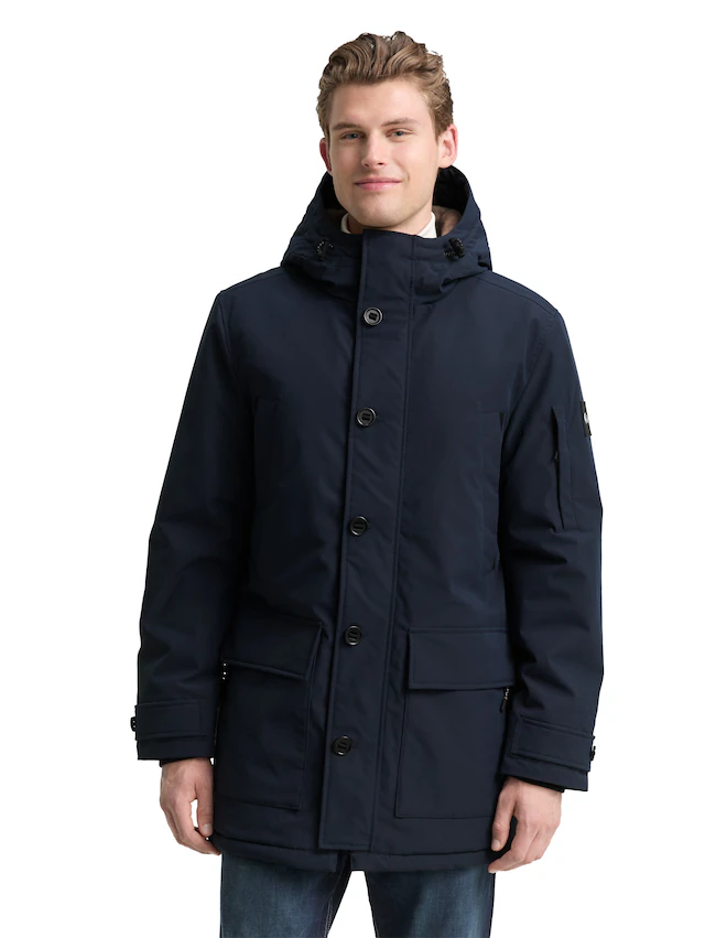 TOM TAILOR Kurzmantel mit Kapuze