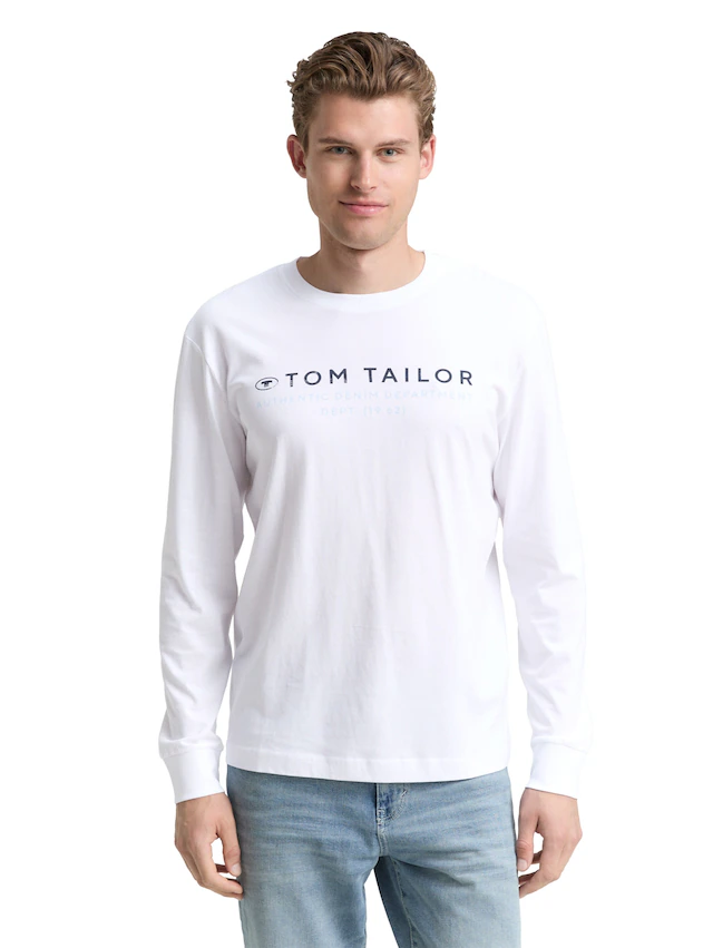TOM TAILOR mit Logo Print