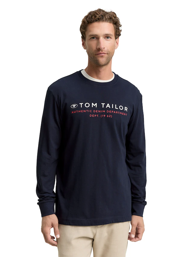 TOM TAILOR mit Logo Print