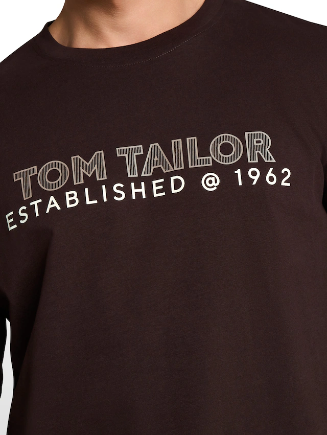 TOM TAILOR mit Logo Print