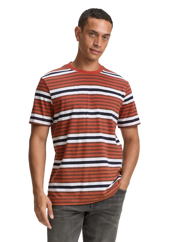 TOM TAILOR T-Shirt im Streifen-Look