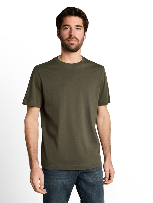 TOM TAILOR T-Shirt Packung, 2 mit Logo Print