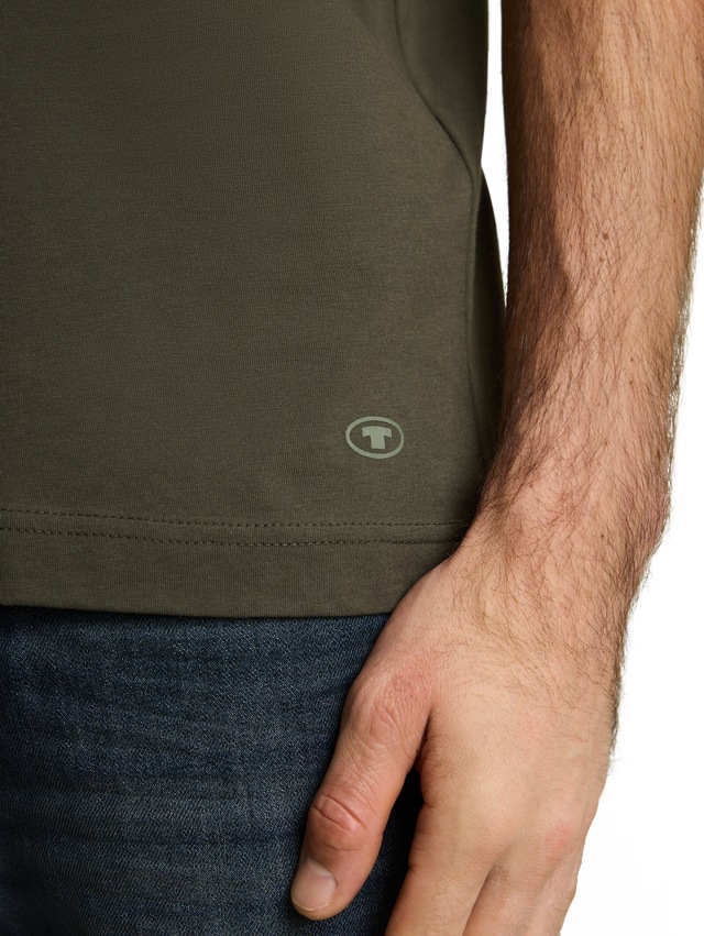 TOM TAILOR T-Shirt Packung, 2 mit Logo Print