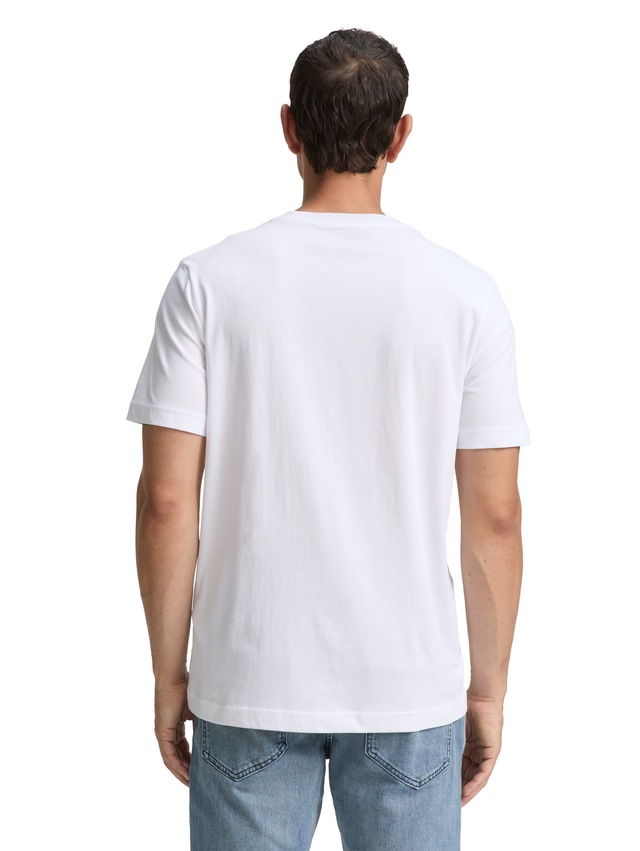 TOM TAILOR T-Shirt Packung, 2 mit Logo Print