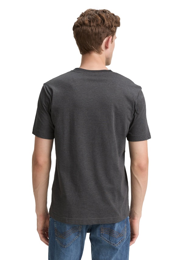 TOM TAILOR T-Shirt Packung, 2 mit V-Ausschnitt, Doppelpack