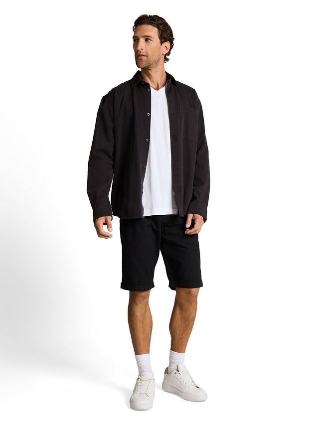 TOM TAILOR T-Shirt Packung, 2 mit V-Ausschnitt, Doppelpack