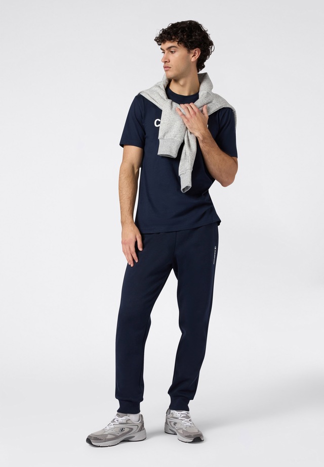 Champion Jogginghose »Graphic Rib Cuff Pants« Jogginghose für Erwachsene, aus Baumwolle und Polyester