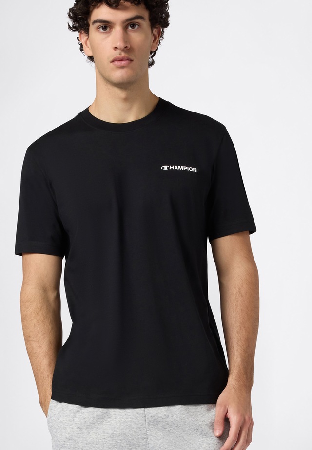 Champion T-Shirt »Graphic Crewneck T-Shirt« mit Rundhalsausschnitt, Kurzarm, aus Baumwolle