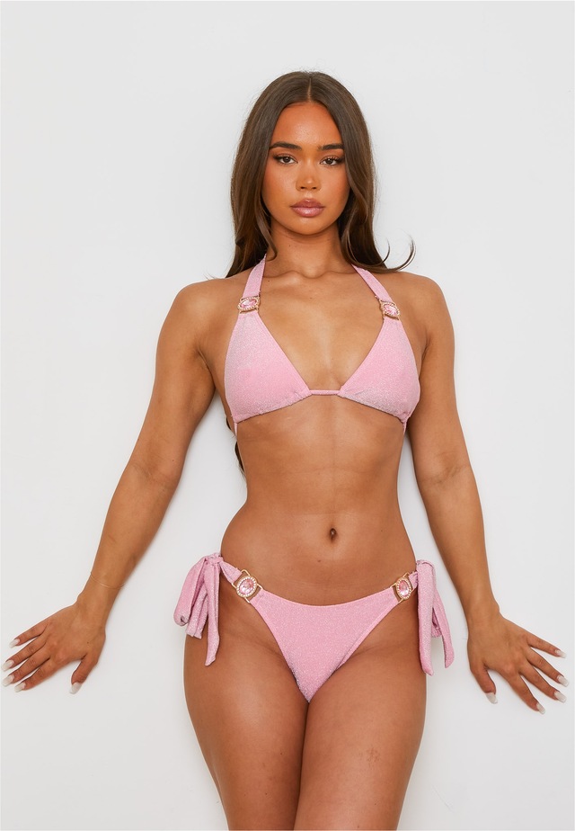 Moda Minx Triangel-Bikini-Top »Lumiere Amour Triangle« 1 Stk. mit tollem Steinbesatz