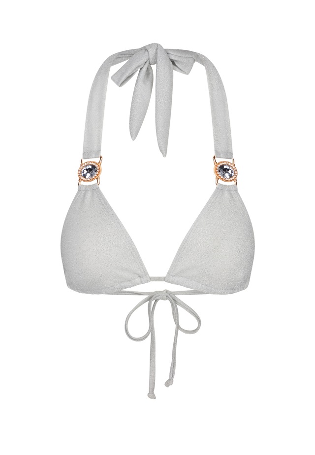 Moda Minx Triangel-Bikini-Top »Lumiere Amour Triangle« 1 Stk. mit tollem Steinbesatz
