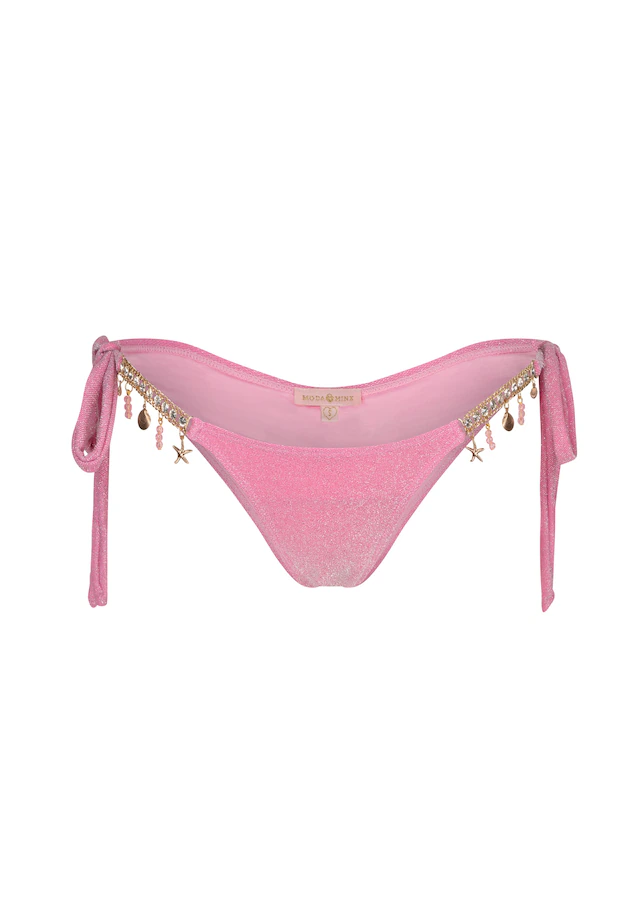 Moda Minx Bikini-Hose »Lumiere Seychelles« Panty, 1 Stk. mit Glitzersteinchen und Anhängern