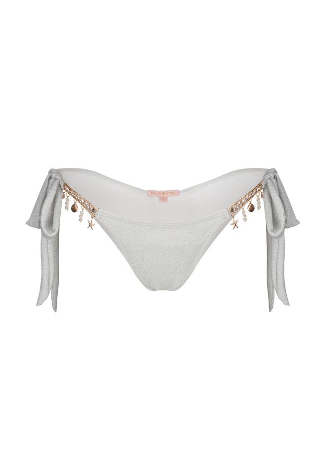 Moda Minx Bikini-Hose »Lumiere Seychelles« Panty, 1 Stk. mit Glitzersteinchen und Anhängern
