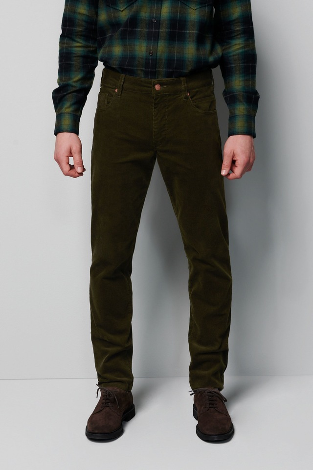 MEYER Cordhose »Five-Pocket-Hose« M5 Slim schmale Passform