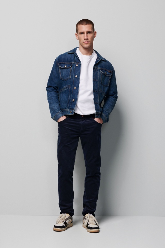 MEYER Cordhose »Five-Pocket-Hose« M5 Slim schmale Passform